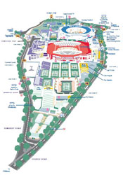 Wimbledon, Map of the Grounds Wimbledon, Map of the Grounds